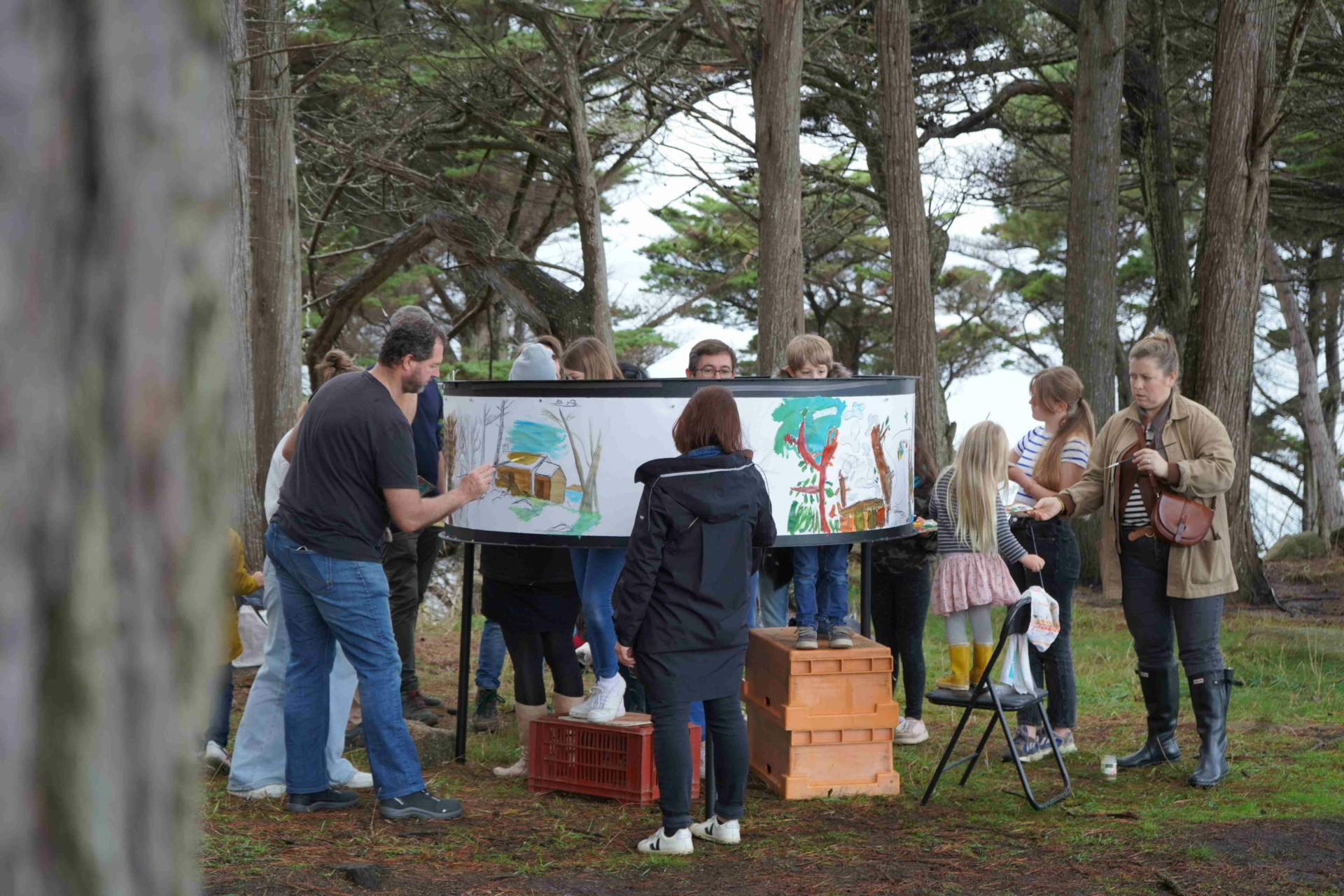 Week-end immersif dans le bois de Traon Nevez